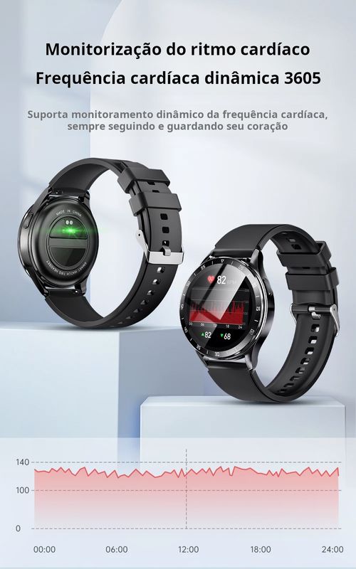 Novos auscultadores smartwatch