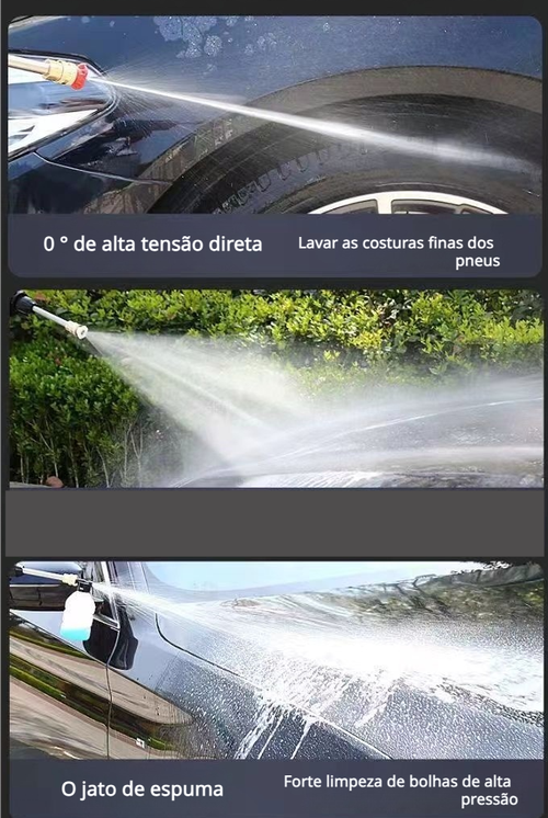 Pistola de água sem fios de alta pressão