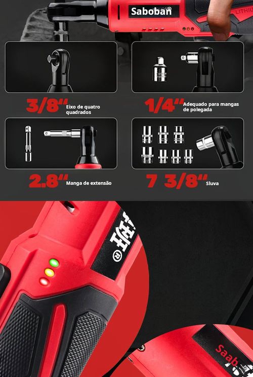 Chave de roquete elétrica