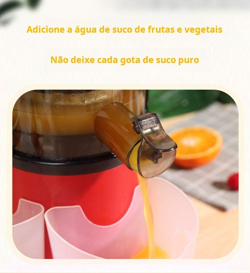 Separador automático de polpa de fruta e espremedor de fruta