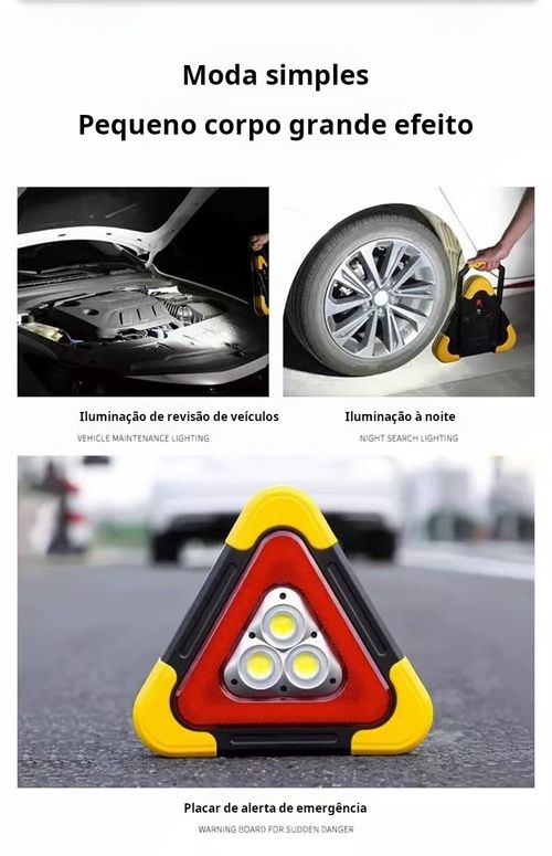 Luzes de aviso solares