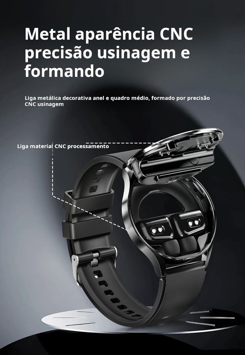 Novos auscultadores smartwatch