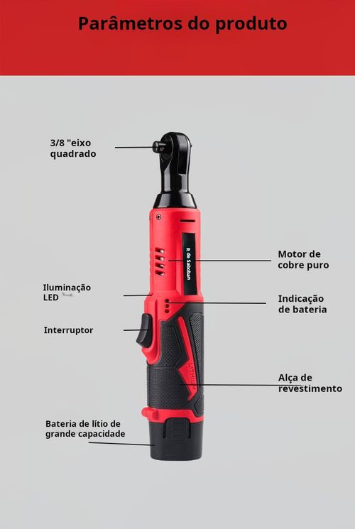 Chave de roquete elétrica