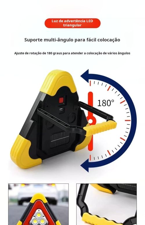 Luzes de aviso solares