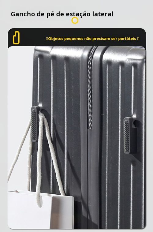 Mala preta de 24 polegadas