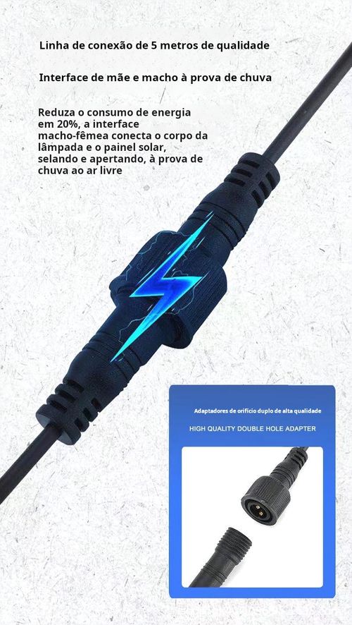 Luzes solares LED de alto brilho