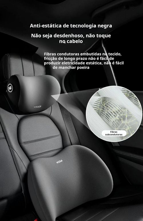 Conjunto de encostos de cabeça para automóvel