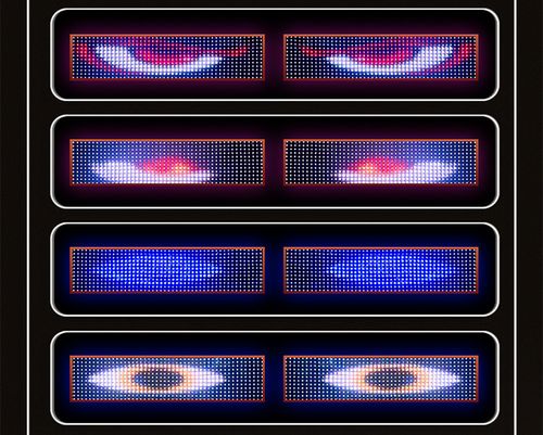 Luz decorativa LED Olho Grego