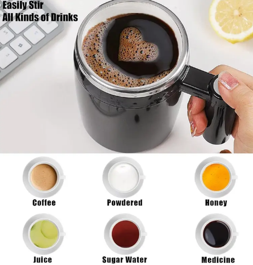 Intelligent 380ml Stainless Steel Coffee Cup with Temperature Display Double Wall Vacuum Travel-Ready Office Mug with Lid