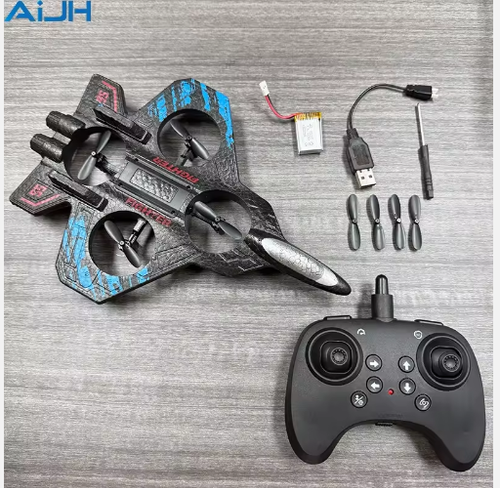 Wholesale RC Plane Drone for Kids Adult Beginners Avion De Juguete LED Remote Control Aircraft With Auto Hover Fighter Jet Toy
