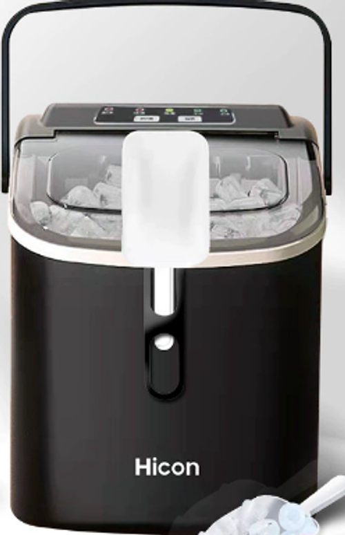 Intelligent Mini Automatic Ice Cube Maker 10KG Household and Dormitory Student 220V Commercial Ice Storage Capacity