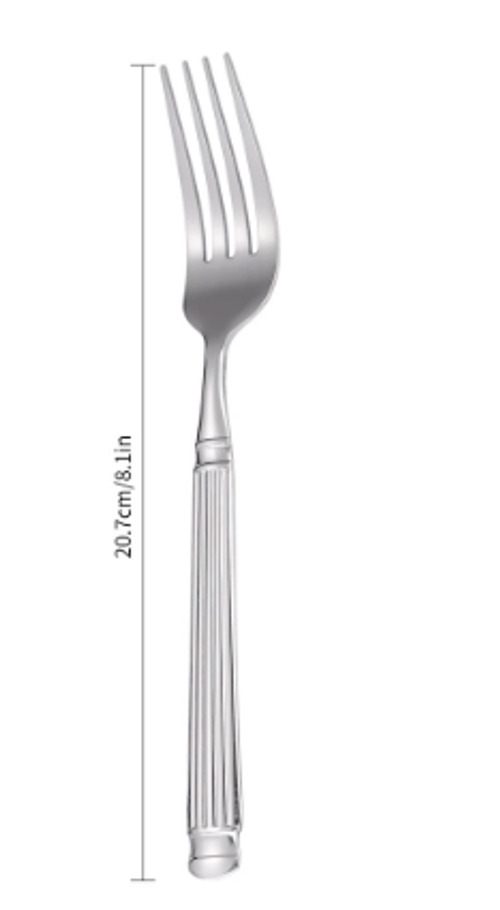 Cheap Roman Column 410 Stainless Steel Knife, Fork and Spoon European Western Food Tableware Set Western Food Dinner Knife