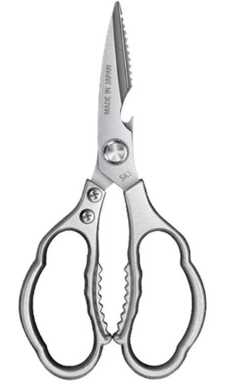 Kitchen Scissors All Purpose Stainless Steel Kitchen Shear Sharp Silver Meat Scissors Dishwasher Safe Heavy Duty Poultry Shears