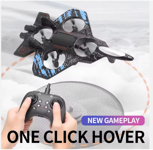 Wholesale RC Plane Drone for Kids Adult Beginners Avion De Juguete LED Remote Control Aircraft With Auto Hover Fighter Jet Toy