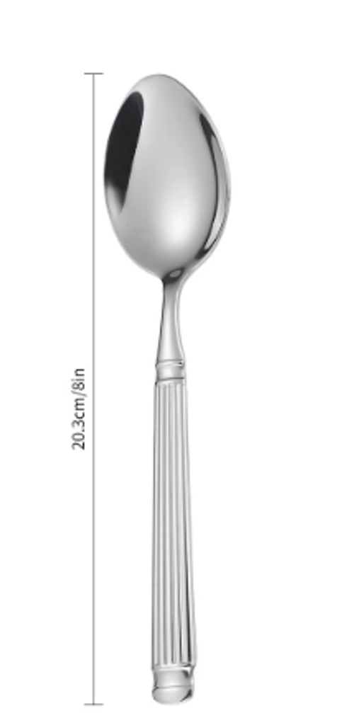 Cheap Roman Column 410 Stainless Steel Knife, Fork and Spoon European Western Food Tableware Set Western Food Dinner Knife
