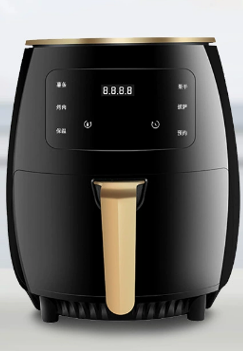 Stainless Steel Air Fryers Oven Digital Electric 6l Deep Fryers Large Capacity Air Fryer