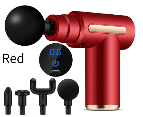 2025 Best Seller Deep Tissue Small Muscle Gun Massager Portable Electric Facial Body Percussion Mini Massage Gun
