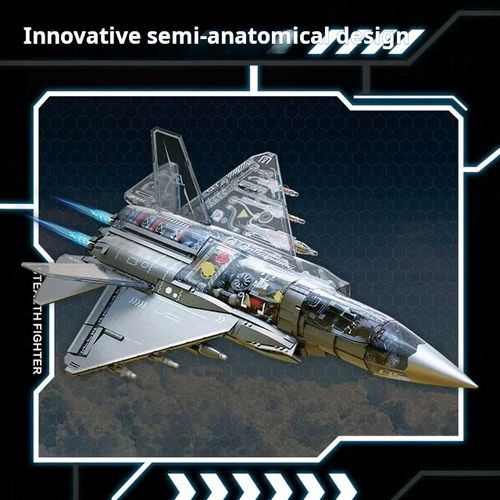 J-35 Fighter Jet Building Blocks