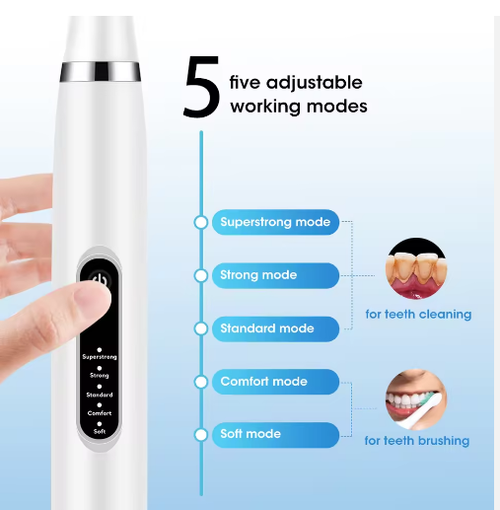 Beauty and Personal Care Products for Electric Dental Scaler Sonic Stains Tartar Plaque Removal Tooth Cleaner Calculus Remover