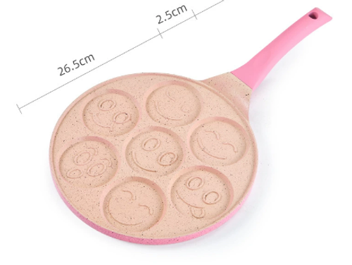 Nonstick Iron Skillet for Gas Stove and Induction Cooktop Square Pancake and Omelette Pan for Frying Breakfast Foods