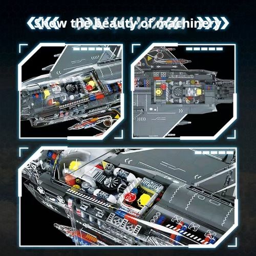 J-35 Fighter Jet Building Blocks