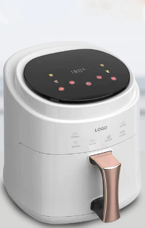 Stainless Steel Air Fryers Oven Digital Electric 6l Deep Fryers Large Capacity Air Fryer