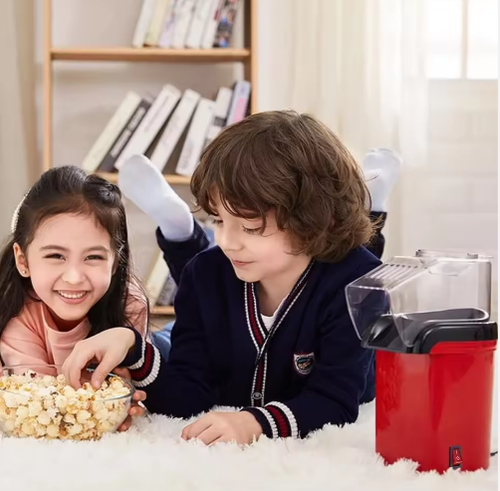 Maquina De Palomita 110v 220v 1200w Pop Corn Machine Electric Automatic Hot Air Mini Popcorn Maker