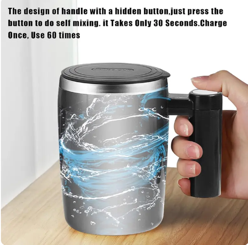Intelligent 380ml Stainless Steel Coffee Cup with Temperature Display Double Wall Vacuum Travel-Ready Office Mug with Lid
