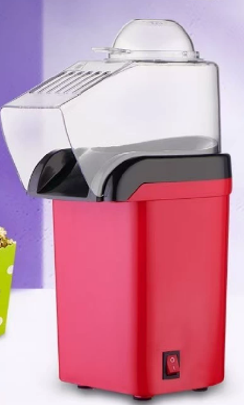 Maquina De Palomita 110v 220v 1200w Pop Corn Machine Electric Automatic Hot Air Mini Popcorn Maker