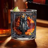 Biker Whiskey – Personalisiertes Whisky-Glas