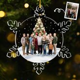 Individuelles Foto-Acrylornament – Personalisierte Weihnachts- und Geburtstagsgeschenke für Mama, Papa und Kinder – Gemeinsam geschaffene Erinnerungen, für immer bewahrt