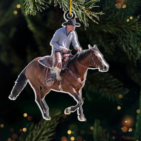 Individuelles Foto-Acrylornament – Personalisierte Weihnachts- und Geburtstagsgeschenke für beste Freunde, Schwestern, beste Freunde, Familie, sich selbst – Hobby, das die Seele bewegt