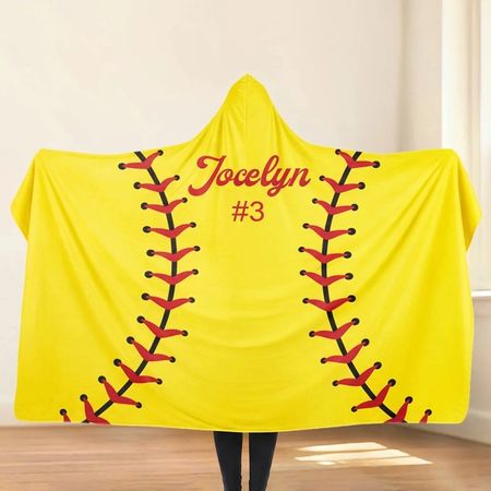 Das ist mein Revier – Personalisierte Kapuzendecke für Sportler