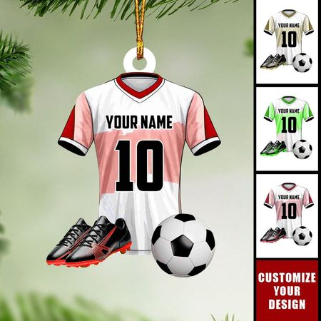 Personalisierte Fußball-Ornamente: Geschenke für Fußballfans und -spieler