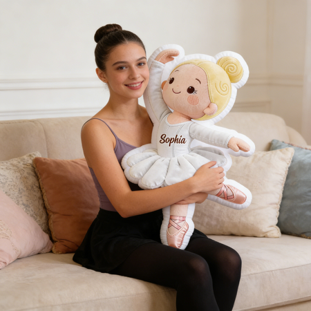 Personal isierte Geschenke für Ballett tänzer geformte Kissen