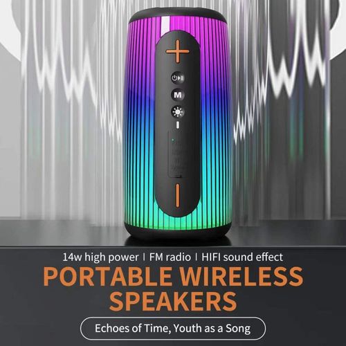 et Ski Waterproof Marine Speaker Wakeboard Tower Boat Audio System Outdoor Music Subwoofer Bass Loudsound