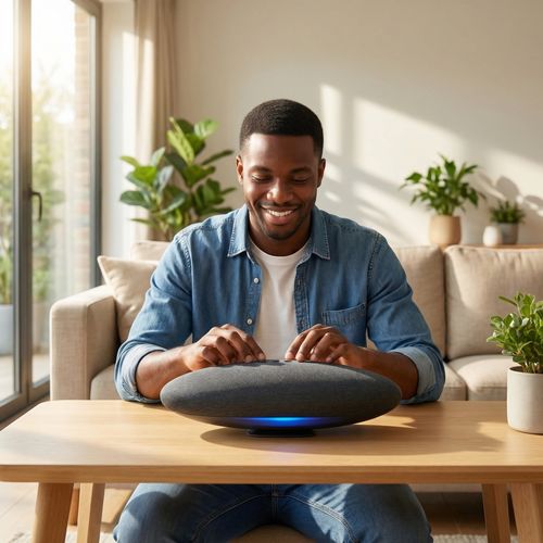 S22 Bluetooth Speaker, 5th Generation Desktop Wireless Subwoofer & Tweeter Bluetooth Speaker for Home Use