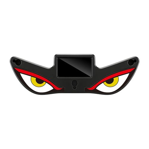 Car Demon Eye Solar Wireless Decorative Light LED Warning Light for Triangular Window and Rear Window - Fun Ambient Light