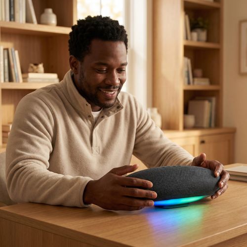 S22 Bluetooth Speaker, 5th Generation Desktop Wireless Subwoofer & Tweeter Bluetooth Speaker for Home Use