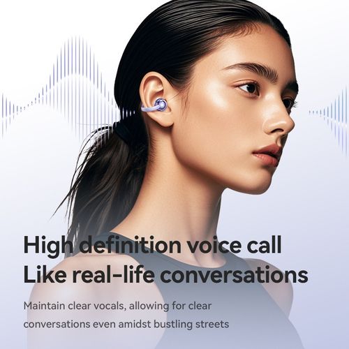 M91AI Smart Translation Bluetooth Earphones - Clip-on High-Quality Bone Conduction Wireless Bluetooth Earphones