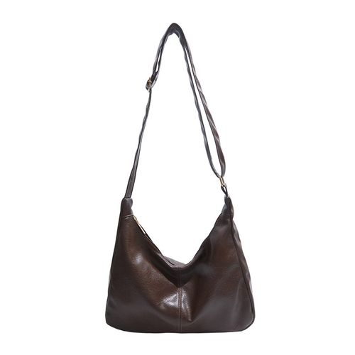 Casual handbag solid color crossbody bag large capacity shoulder bag suitable for girls