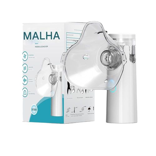 Nebulizador portátil para alívio rápido de resfriados e tosses, essencial em sua casa!