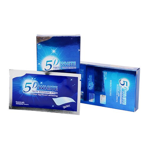 28 tiras de marca própria para cuidados orais, sem peróxido, vegano, hortelã, remove manchas, tiras de clareamento dental 5D para dentes sensíveis
