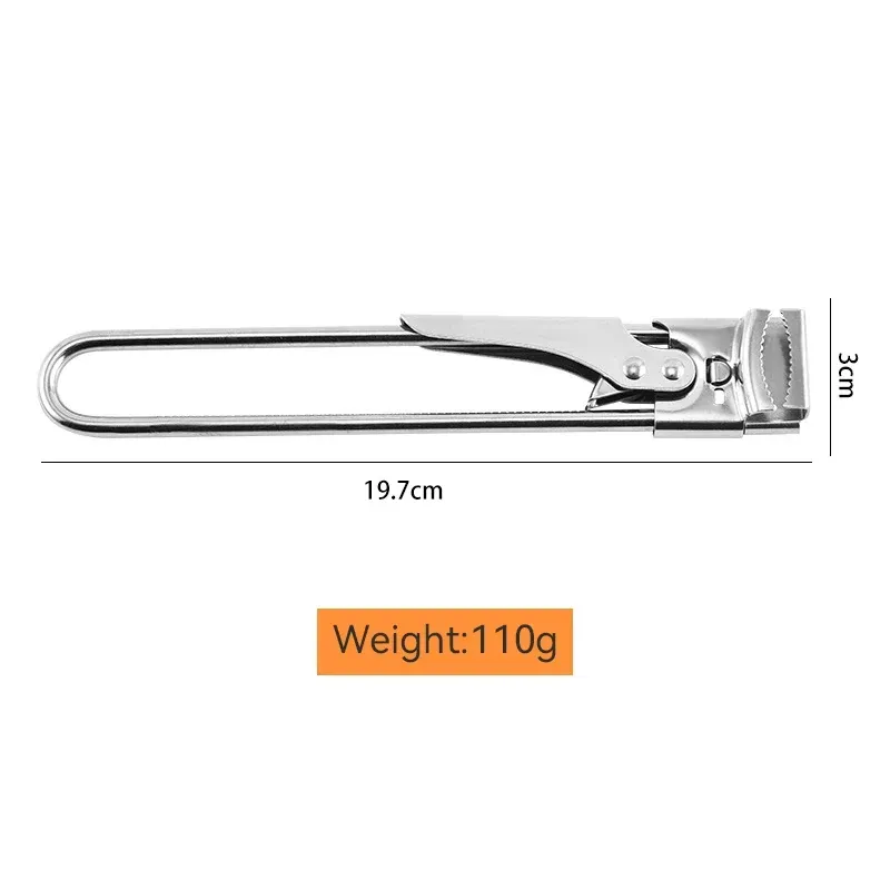 New Stainless Steel Adjustable Can Opener Multi-functional Kitchen Gadget Lazy Can Opener