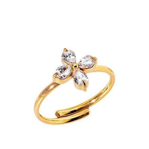 New fashion light luxury elegant zircon women's bracelet niche high-end titanium steel non-fading jewelry set