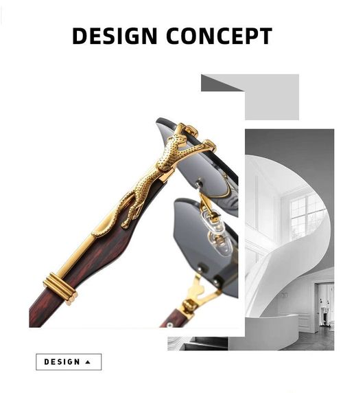 Retro Wood Grain Leopard Temple Sunglasses Men's Octagonal Fashion Anti-UV Women's Sunglasses