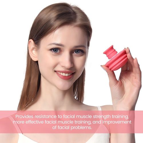 Facial masseter muscle trainer muscle exerciser facial nasolabial folds double chin face lifting and firming small V face shape