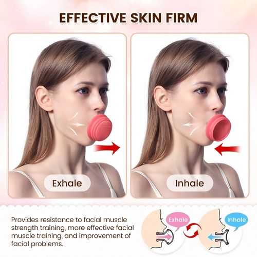 Facial masseter muscle trainer muscle exerciser facial nasolabial folds double chin face lifting and firming small V face shape