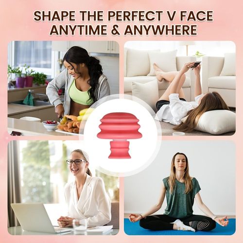 Facial masseter muscle trainer muscle exerciser facial nasolabial folds double chin face lifting and firming small V face shape