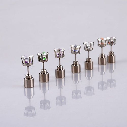 LED Glowing Earrings,  Bar Party Sexy Trendy LED Light-up Metal Earrings